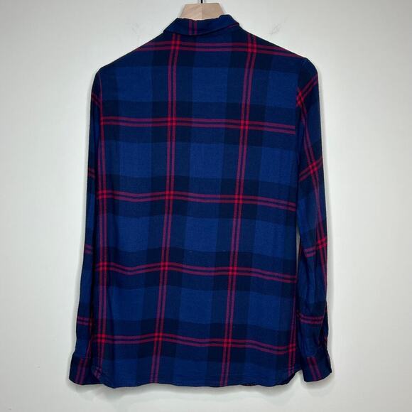 Trafaluc Zara Plaid Button Up Shirt Size S - Picture 6 of 9